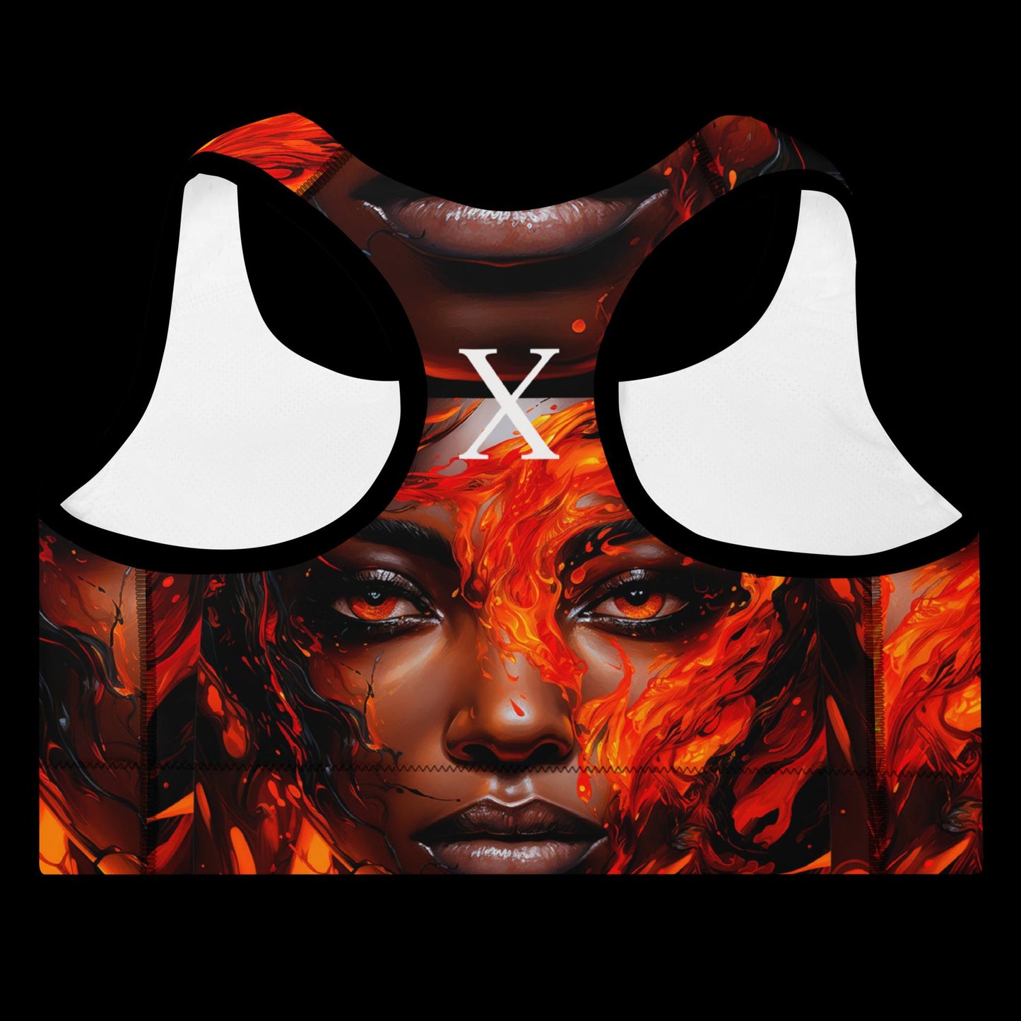 House of Flames Padded Sports Bra
