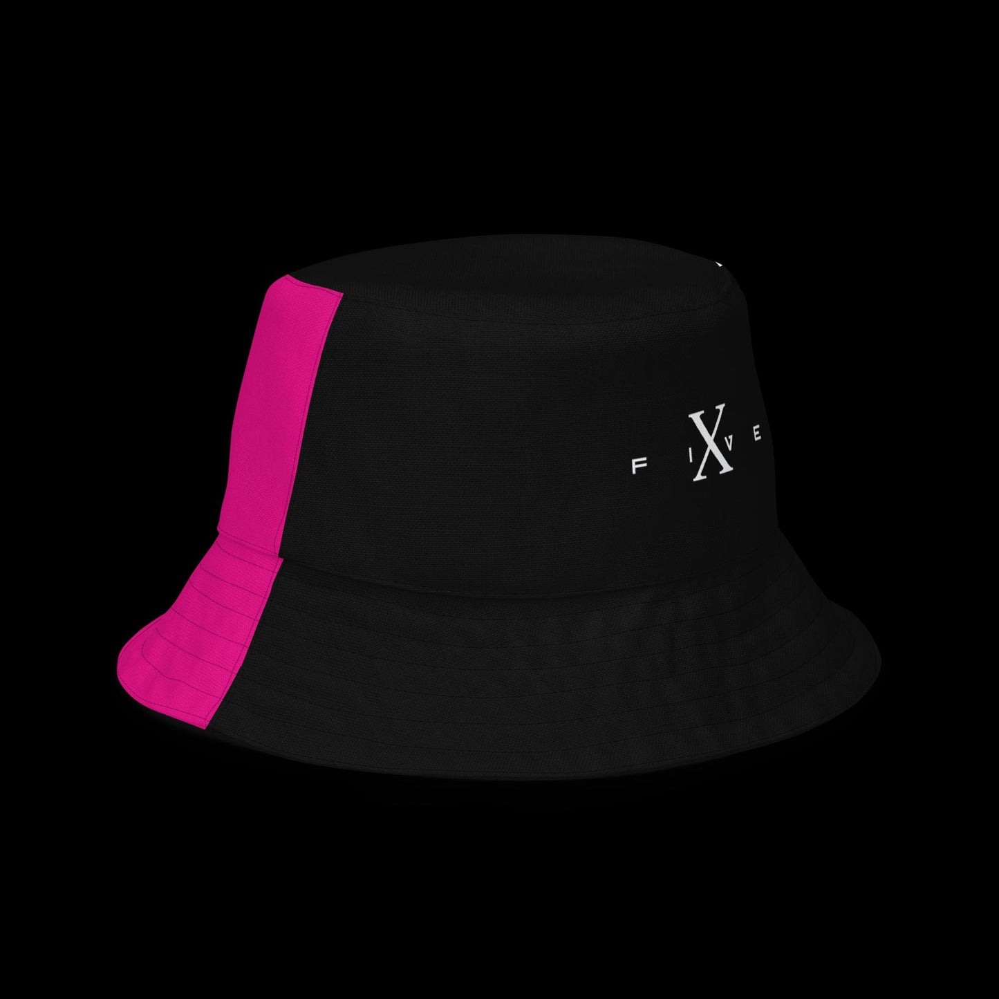 'Pink Tears' Reversible bucket hat