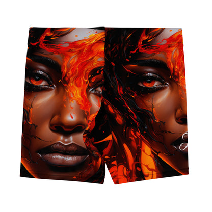 House of Flames Booty Shorts